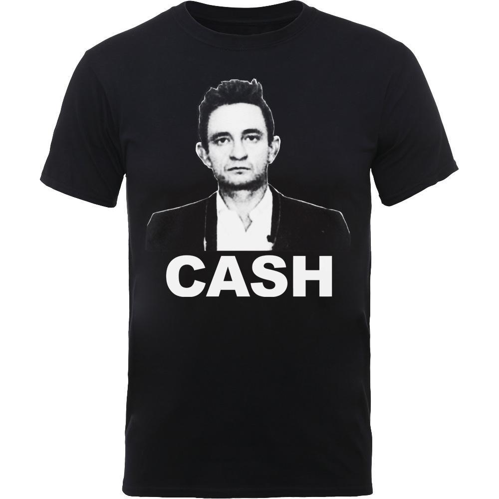 Tshirt Damen Schwarz S von Johnny Cash