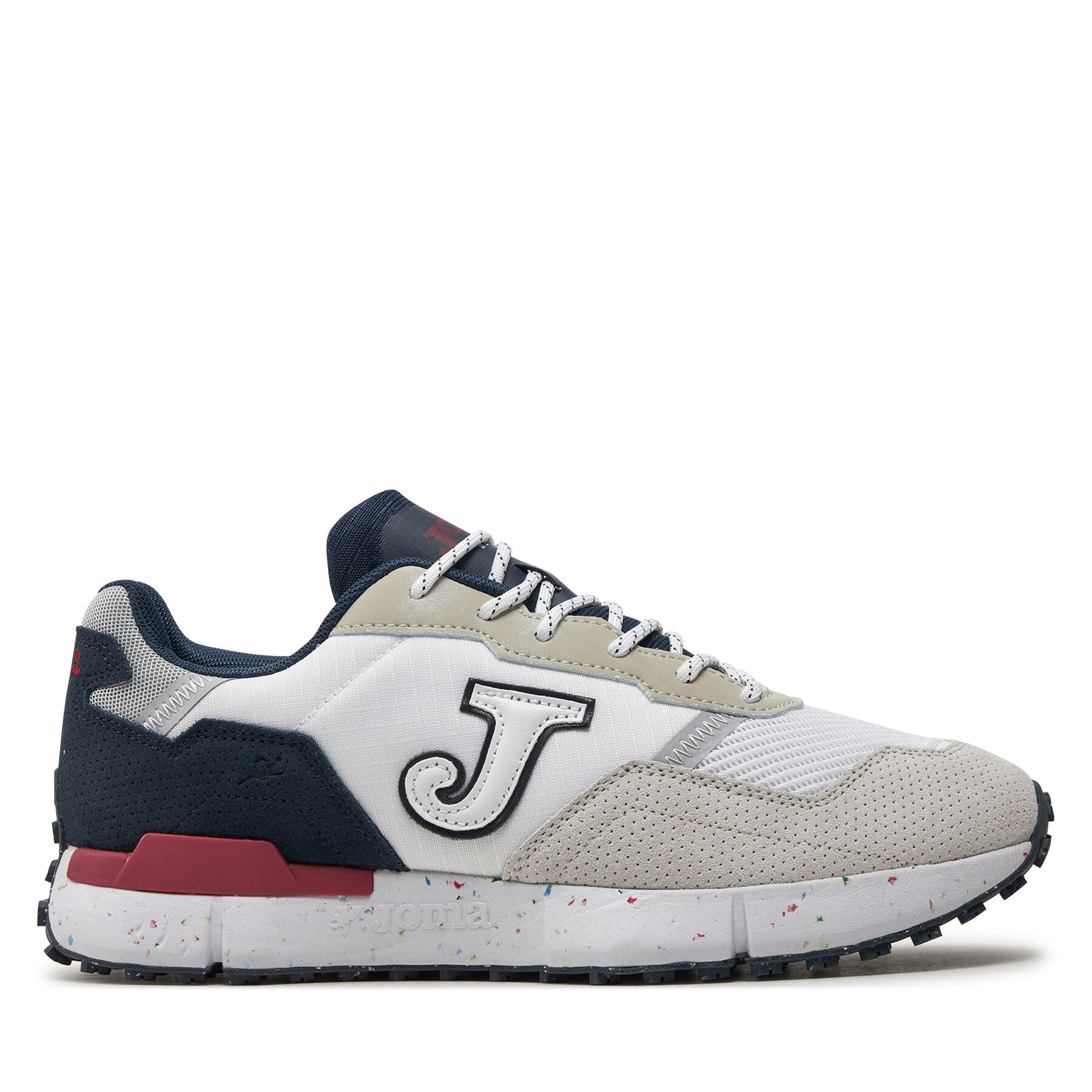 Sneakers Joma C.1992 Men 2402 C1992S2402 White Beige Navy Blue Maroon von Joma