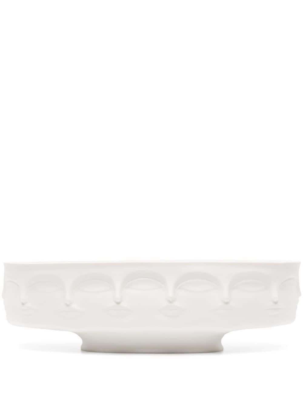 Jonathan Adler Dora Maar porcelain bowl (14.5cm x 47.5cm) - White von Jonathan Adler