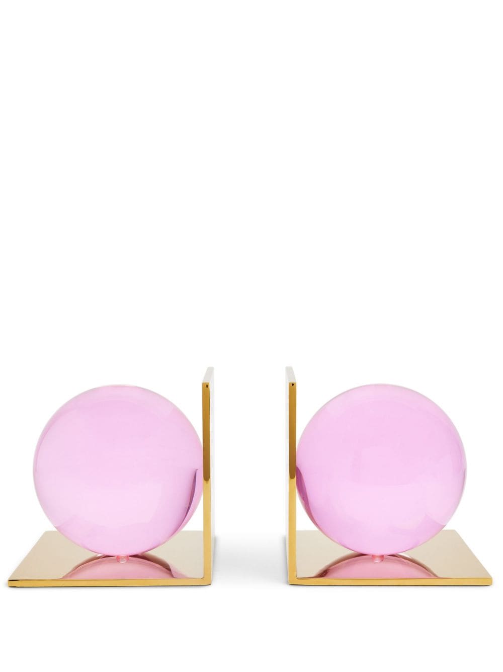 Jonathan Adler Globo bookend set - Pink von Jonathan Adler