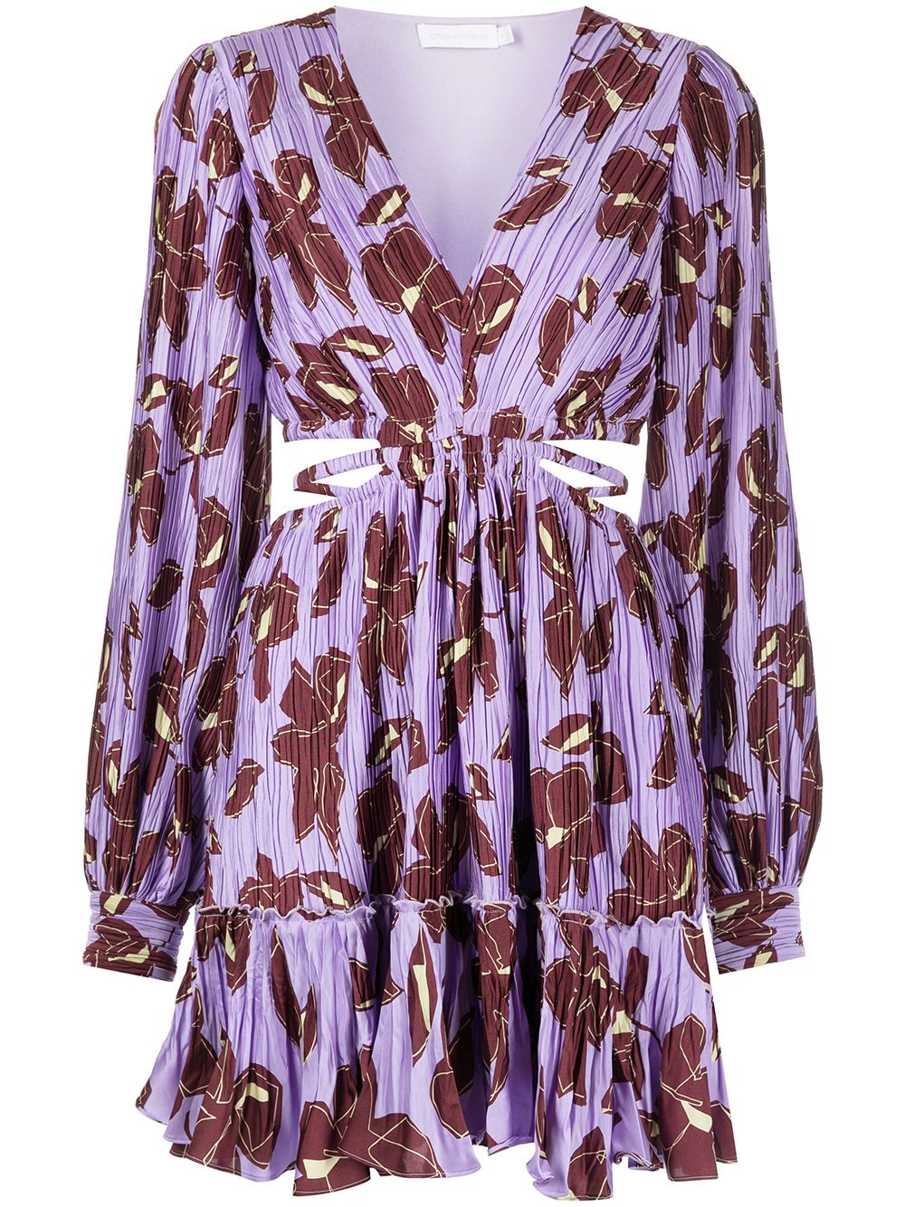 Simkhai floral-print minidress - Purple von Simkhai