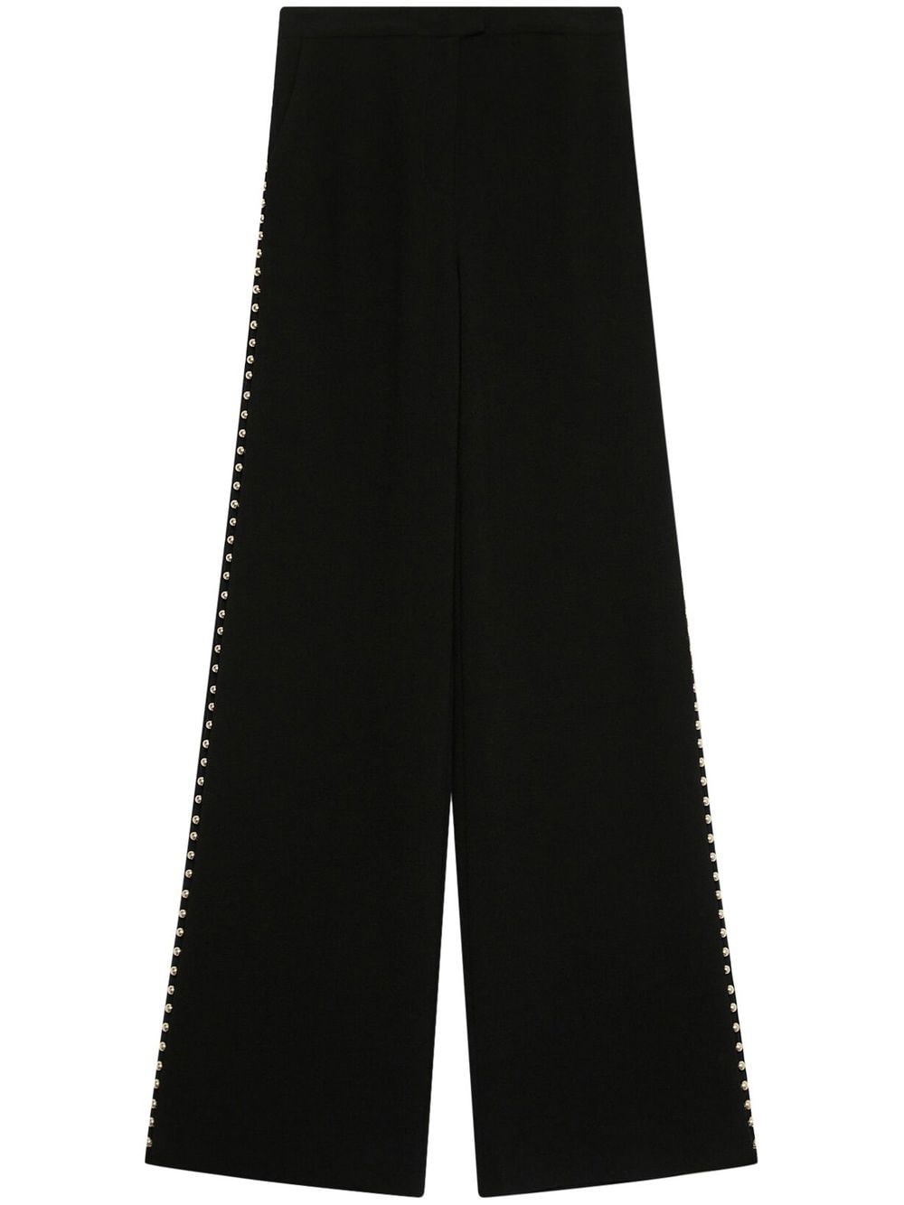 Simkhai stud-detail wide-leg trousers - Black von Simkhai