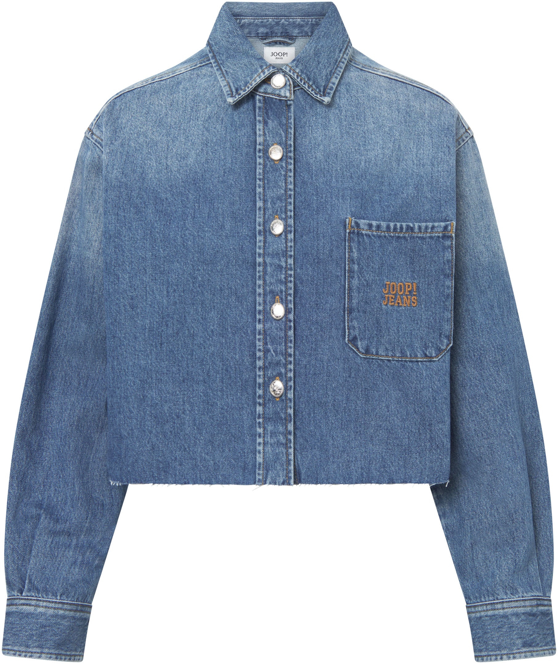 Joop Jeans Jeansbluse »Udela«, Mit Rundhalsausschnitt von Joop Jeans
