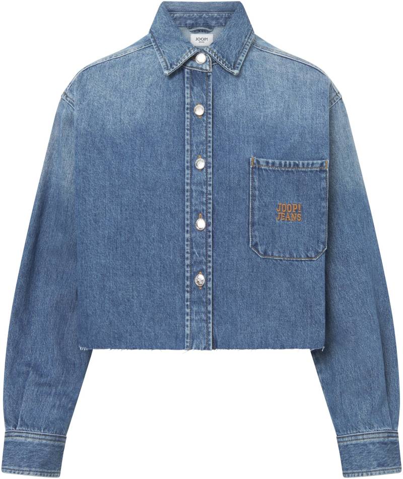 Joop Jeans Jeansbluse »Udela«, Mit Rundhalsausschnitt von Joop Jeans