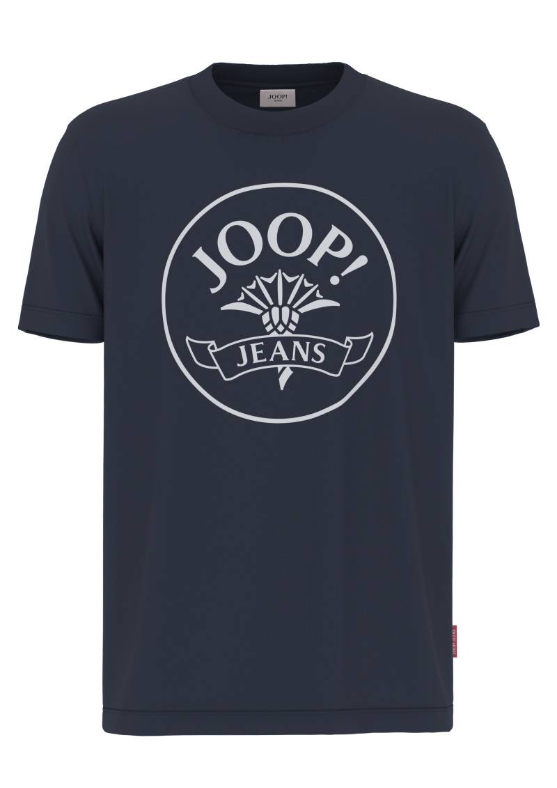 Joop Jeans Kurzarmshirt, Mit Logoprint in Kontrastfarbe von Joop Jeans
