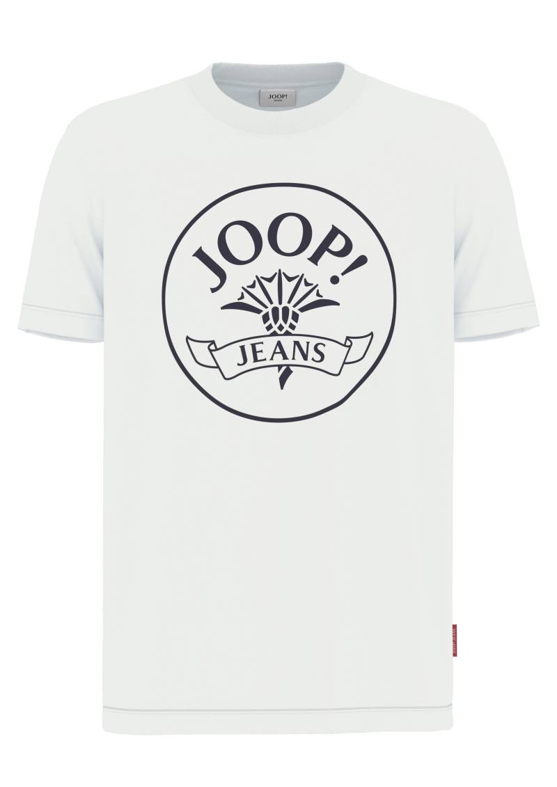 Joop Jeans Kurzarmshirt, Mit Logoprint in Kontrastfarbe von Joop Jeans