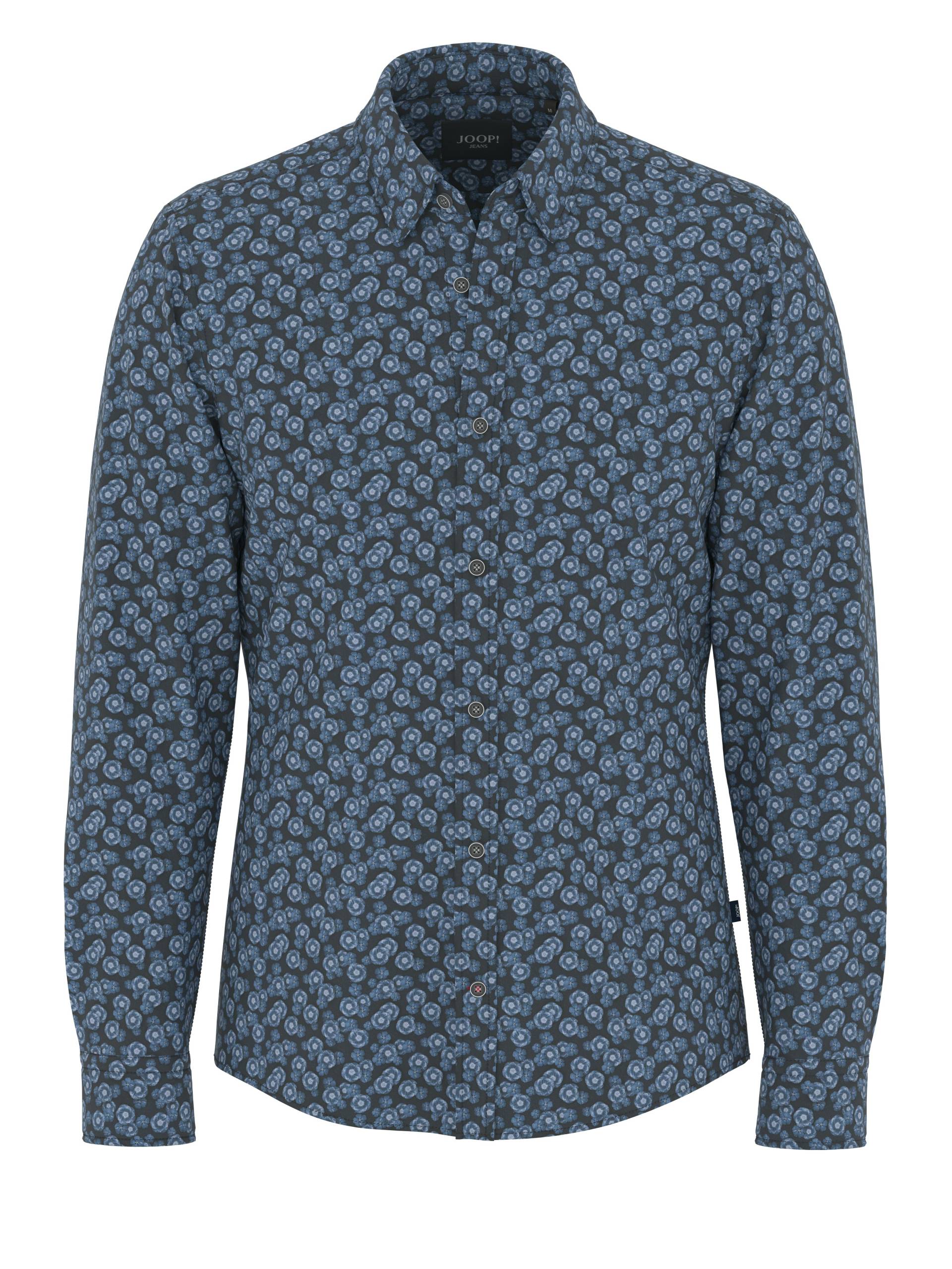 Joop Jeans Langarmhemd »Hanson3-W«, Logostickerei am Ärmelschlitz, auffälliges Muster Joop Jeans Langarmhemd »Hanson3-W«, Logostickerei am Ärmelschlitz, auffälliges Muster von Joop Jeans