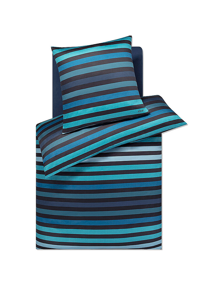 JOOP Satin Bettwäsche TONE 70x90cm/140x220cm Ocean dunkelblau von Joop