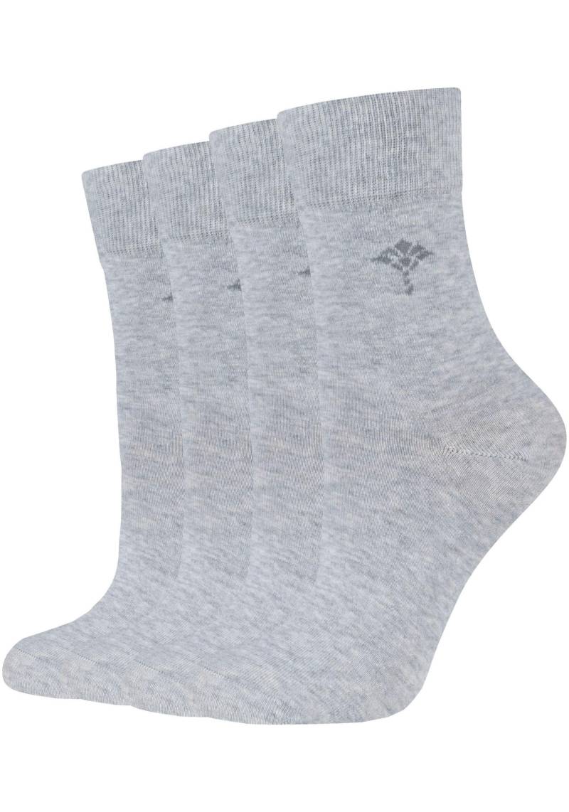 JOOP! Socken »For your daily«, (4 Paar), mit Cornflower-Logo, Rippenbündchen von Joop!