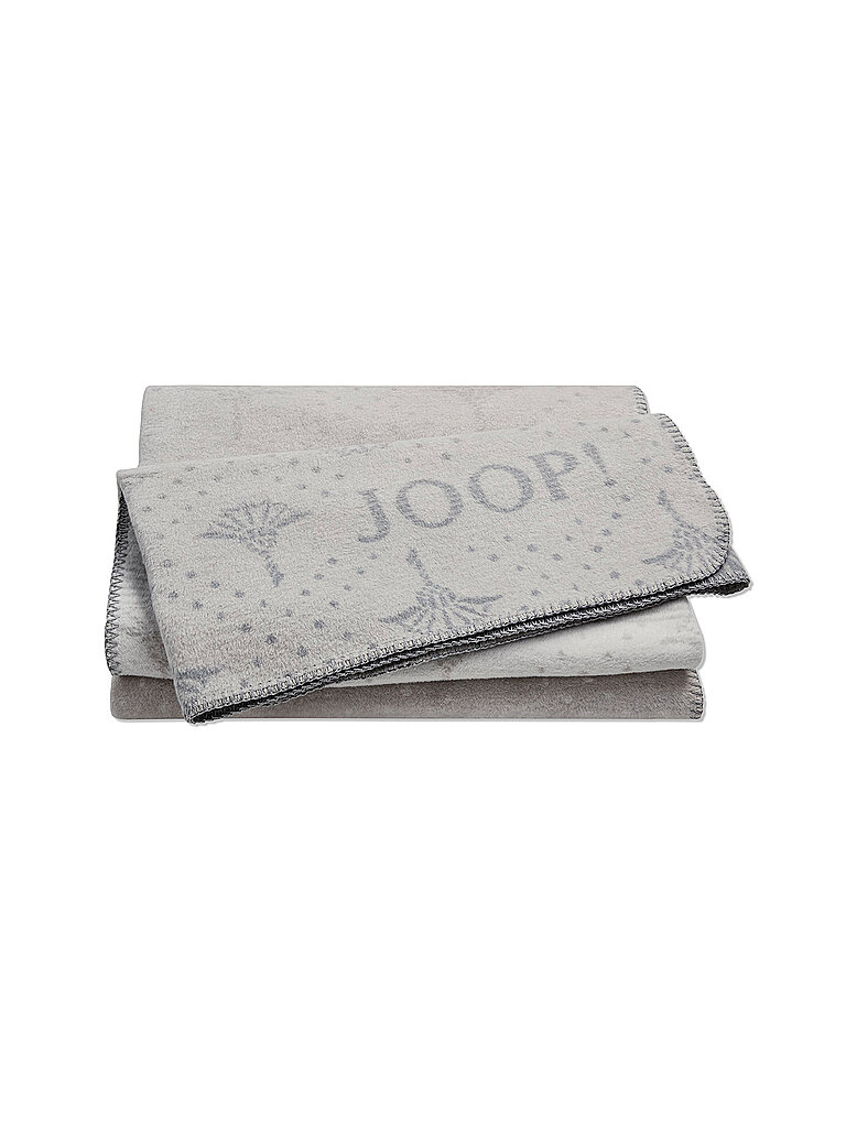 JOOP Wohndecke 150x200cm CHARM Stein hellgrau von Joop