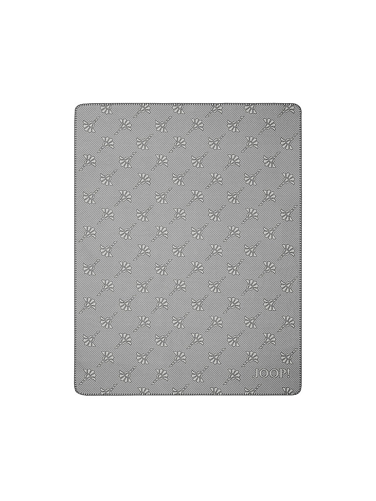 JOOP Wohndecke 150x200cm ELITE Graphit grau von Joop