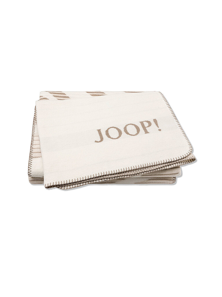 JOOP Wohndecke LEAF 150x200cm Creme beige von Joop