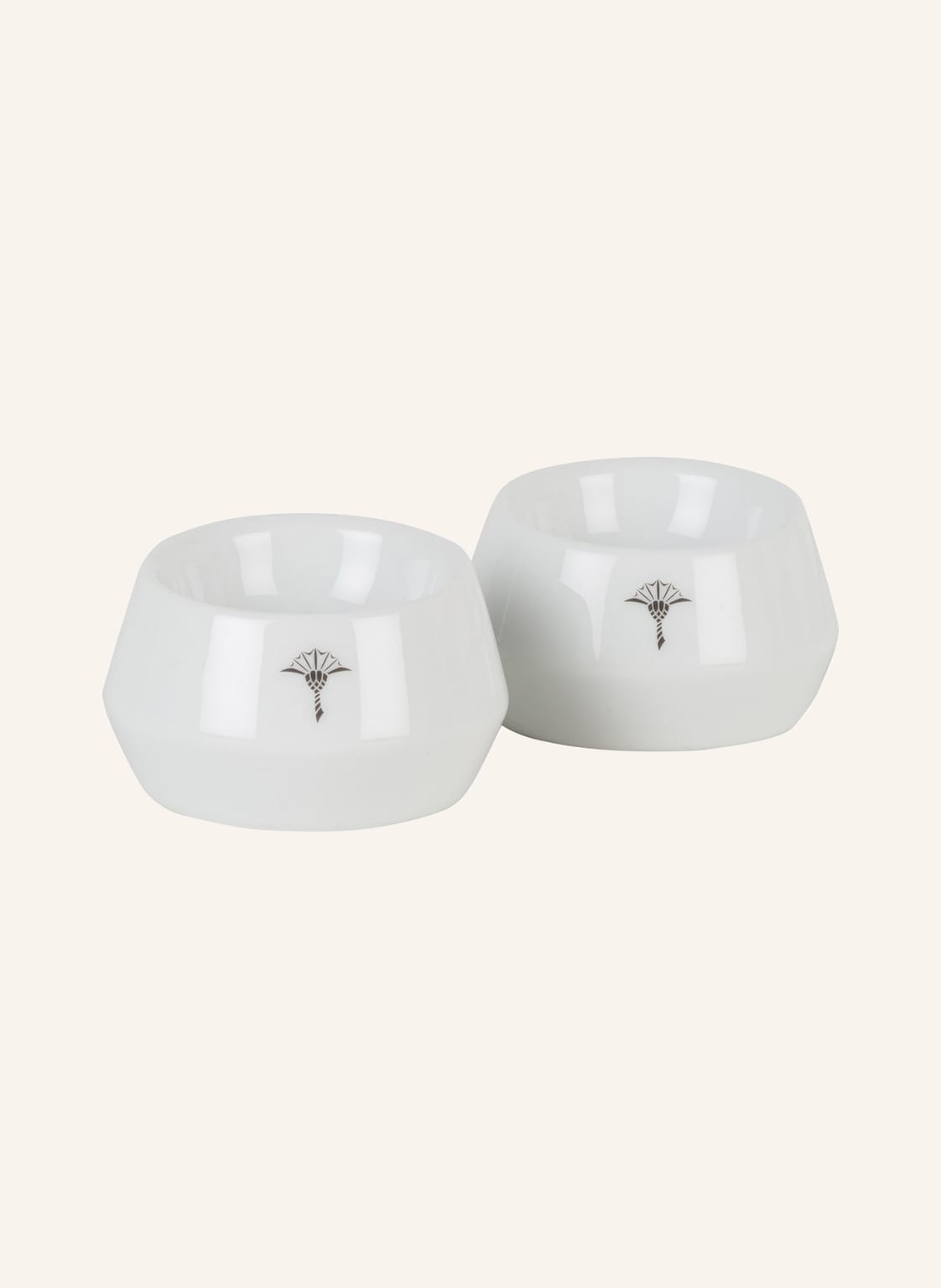 Joop! 2er-Set Eierbecher Single Cornflower weiss Joop! 2er-Set Eierbecher Single Cornflower weiss von Joop!