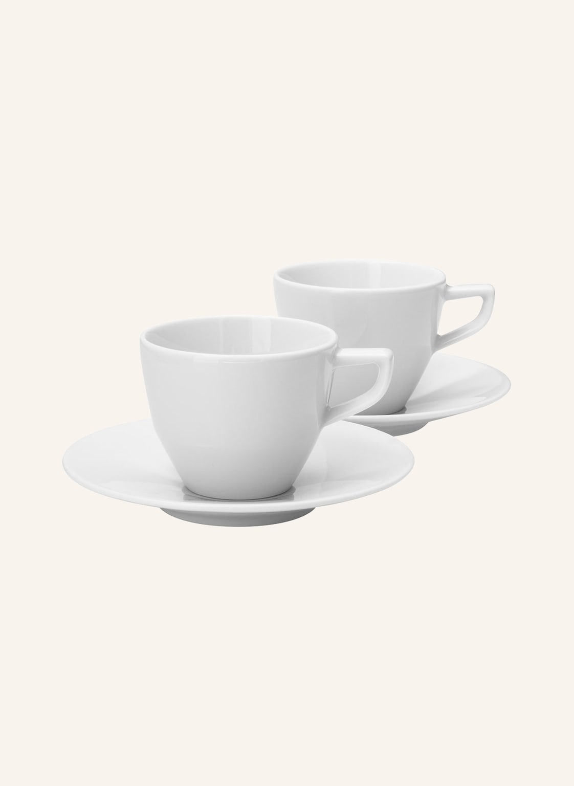 Joop! 2er-Set Espressotassen Single Cornflower Mit Untertasse weiss Joop! 2er-Set Espressotassen Single Cornflower Mit Untertasse weiss von Joop!
