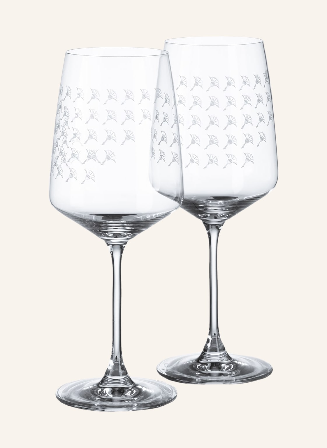 Joop! 2er-Set Weingläser Faded Cornflower transparent Joop! 2er-Set Weingläser Faded Cornflower transparent von Joop!