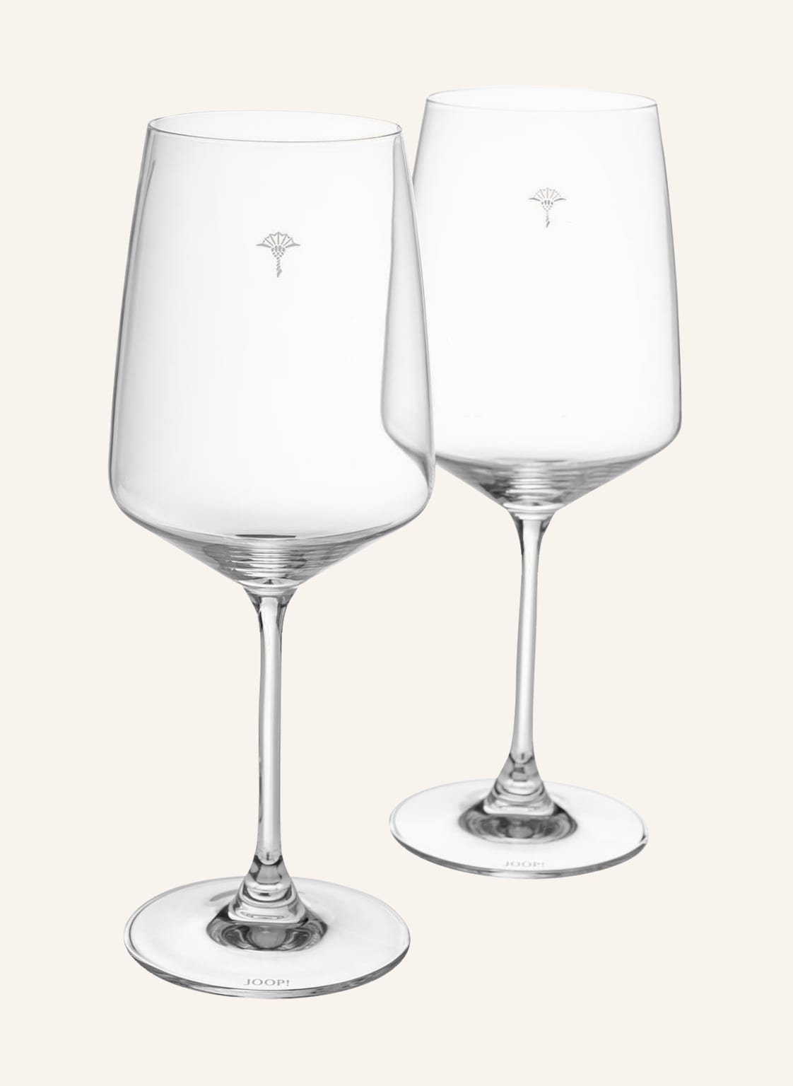Joop! 2er-Set Weingläser Single Cornflower transparent Joop! 2er-Set Weingläser Single Cornflower transparent von Joop!