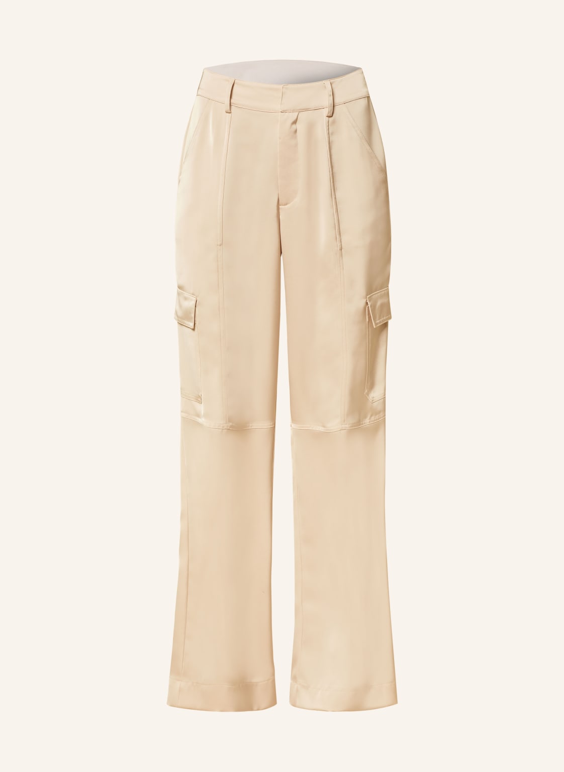 Joop! Cargohose Aus Satin beige von Joop!