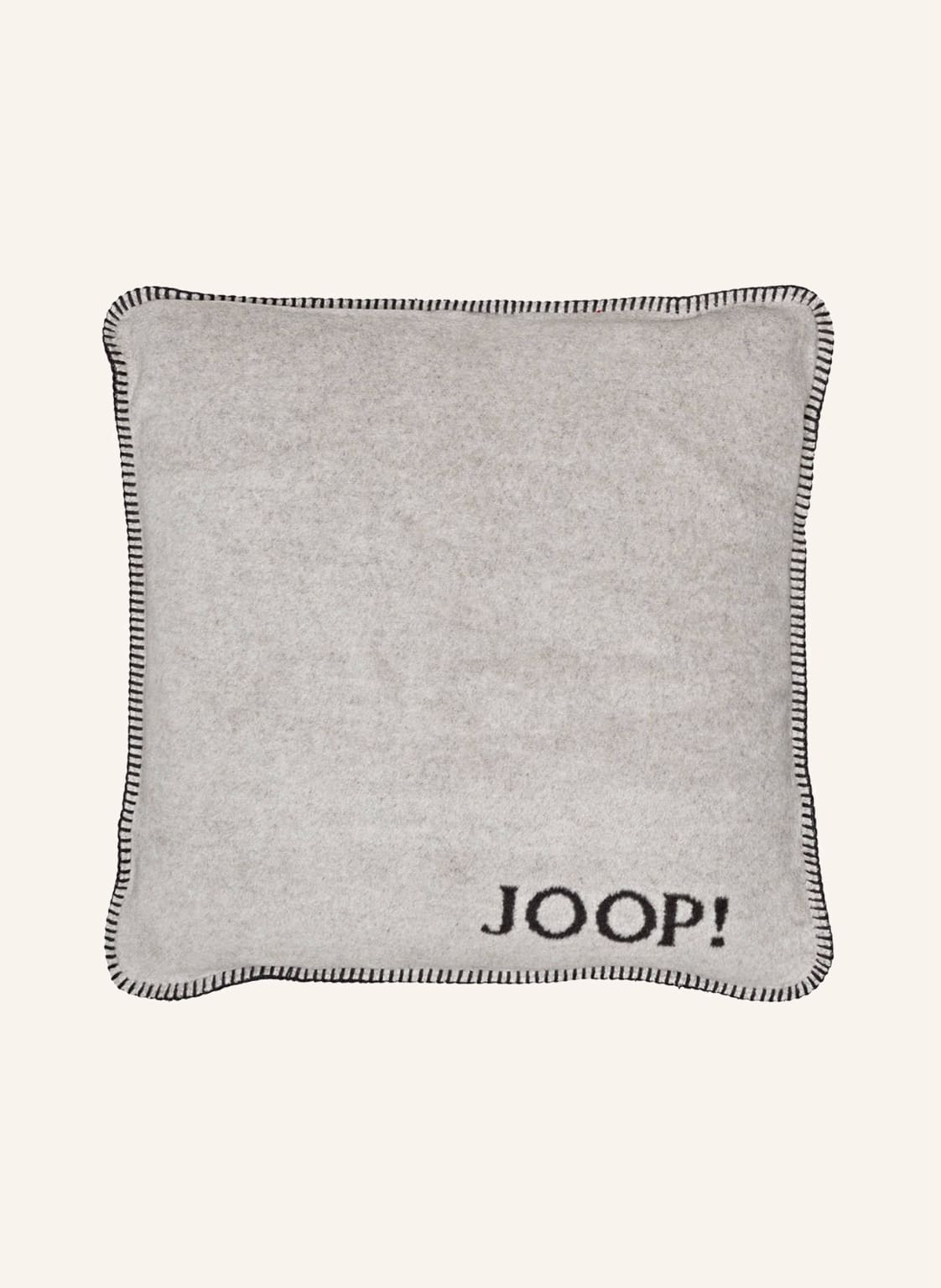 Joop! Dekokissenhülle Uni Doubleface grau von Joop!