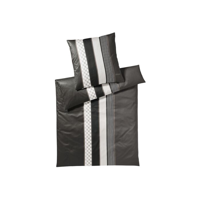 Joop! Satin Bettwäsche Cornflower Stripe – Kissenbezug – 65x65 cm von Joop!
