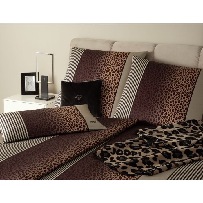 Joop! Satin Bettwäsche Leo mit Leopardenmuster – Duvetbezug – 240x240 cm Joop! Satin Bettwäsche Leo mit Leopardenmuster – Duvetbezug – 240x240 cm von Joop!