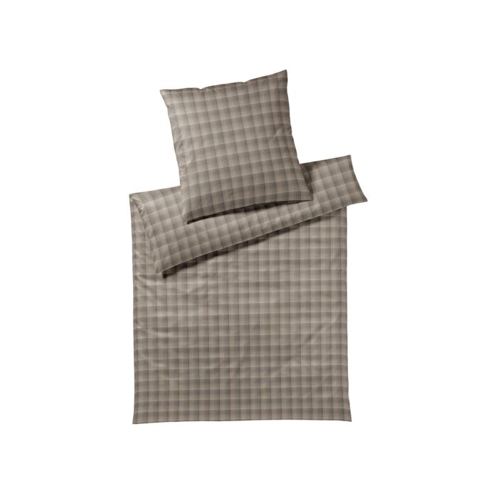 Joop! Bettwäsche Soft Checks kariert – Kissenbezug – 50x70 cm von Joop!