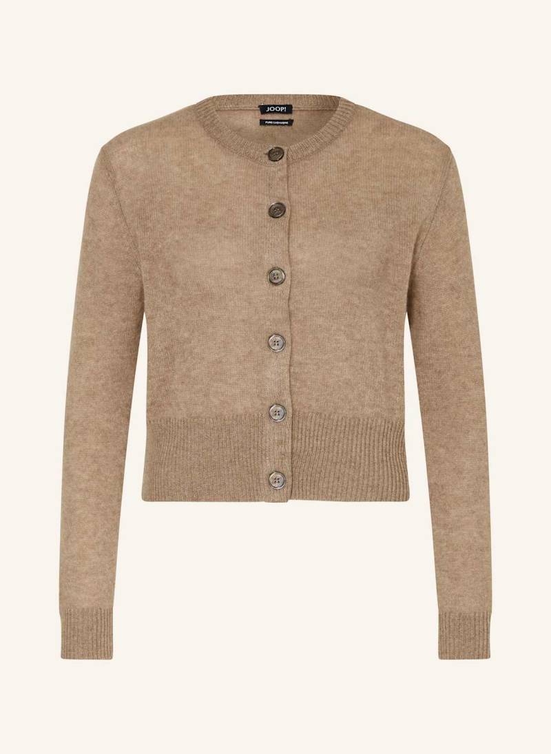 Joop! Strickjacke Karina Aus Cashmere beige von Joop!