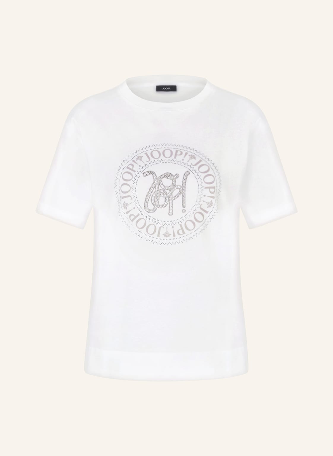 Joop! T-Shirt Mit Schmucksteinen weiss von Joop!