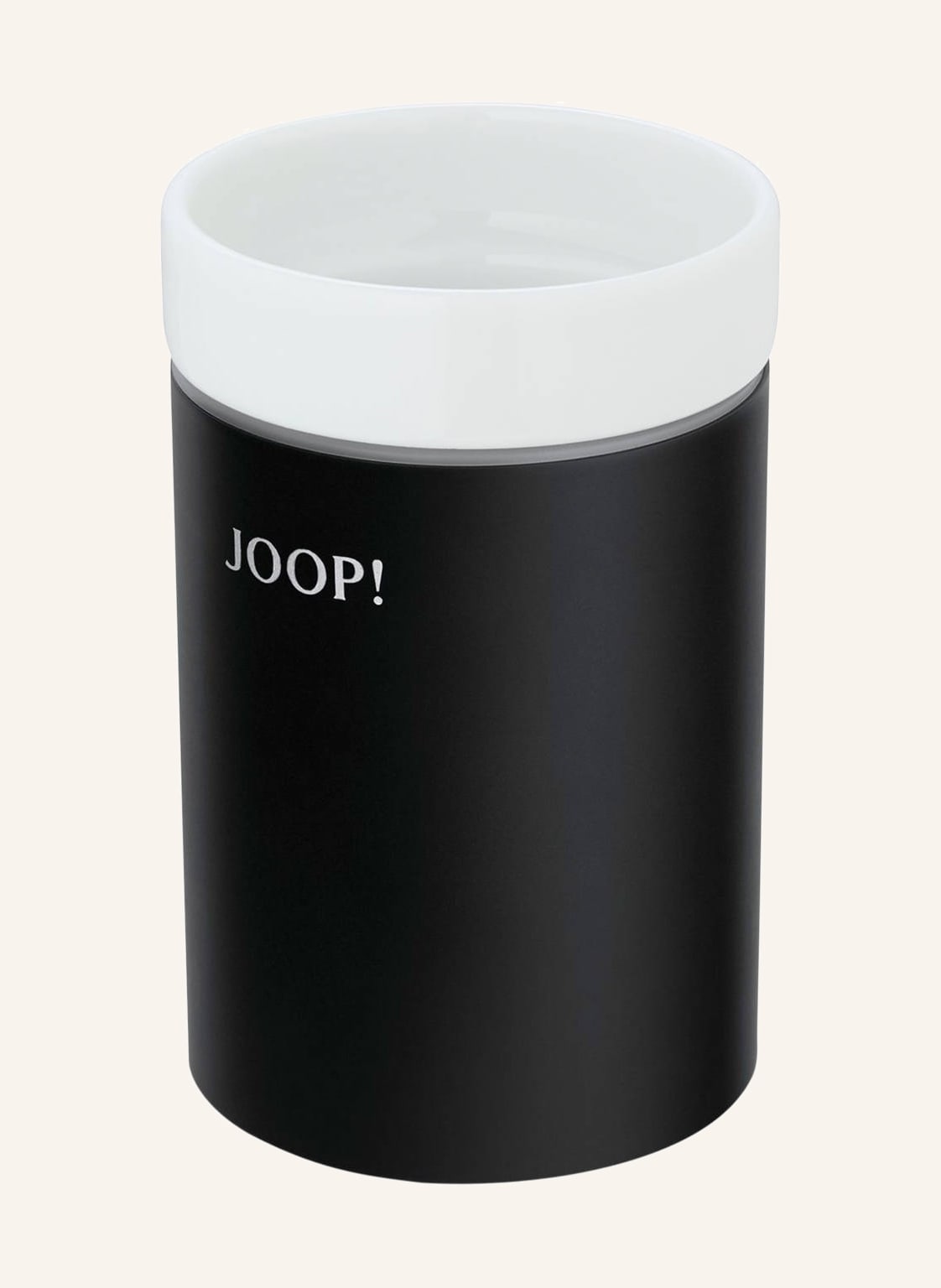 Joop! Zahnputzbecher Chromeline schwarz von Joop!