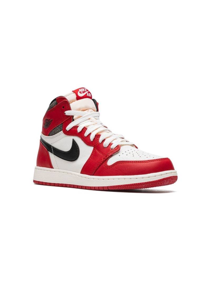 Jordan Kids Air Jordan 1 Retro High OG "Chicago Lost & Found" sneakers - Red von Jordan Kids