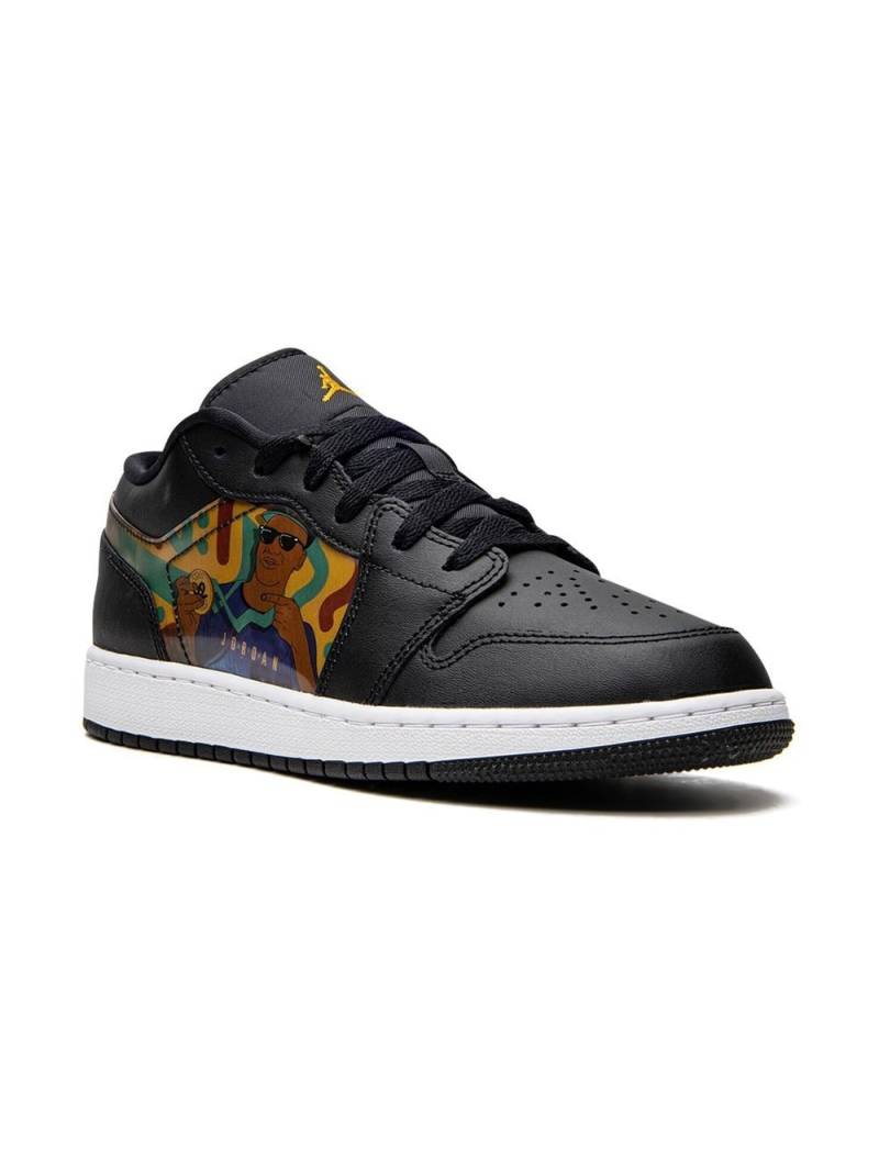 Jordan Kids Air Jordan 1 Low "Hologram" sneakers - Black von Jordan Kids