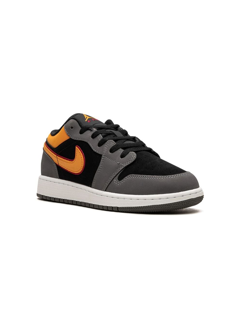 Jordan Kids Air Jordan 1 Low SE "Vivid Orange" sneakers - Black von Jordan Kids