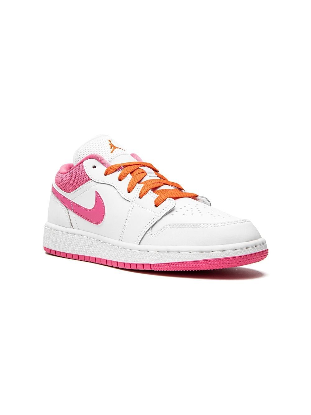 Jordan Kids Air Jordan 1 Low "Pinksicle" sneakers - White von Jordan Kids