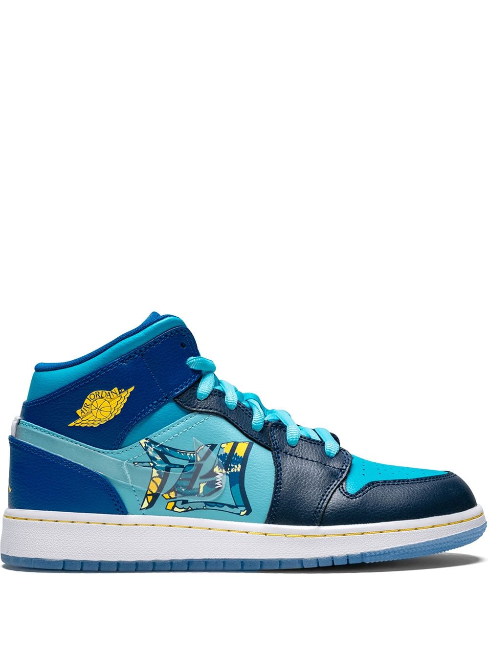 Jordan Kids Air Jordan 1 Mid sneakers - Blue von Jordan Kids