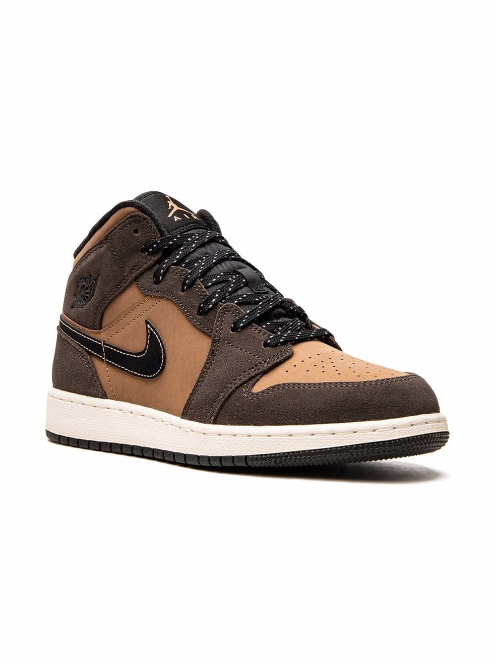 Jordan Kids Air Jordan 1 Mid SE "Earth Tone" sneakers - Brown von Jordan Kids