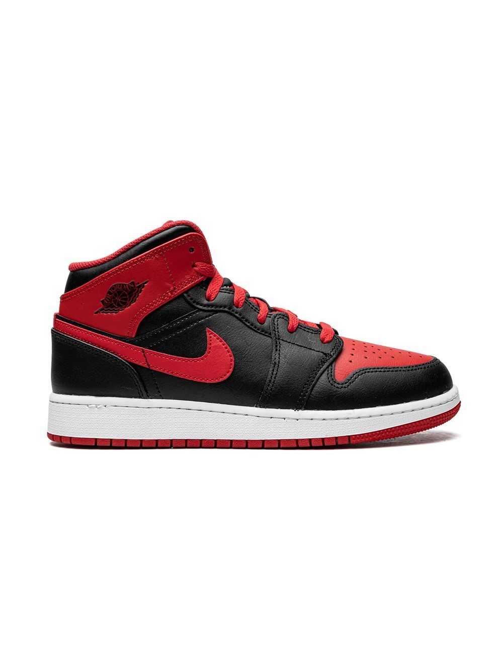 Jordan Kids Air Jordan 1 Mid "Alternate Bred" sneakers - Black von Jordan Kids