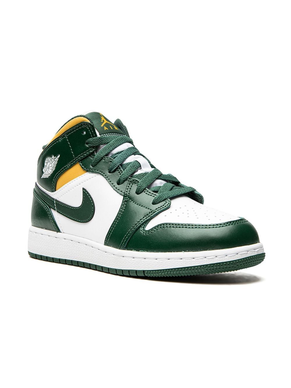 Jordan Kids Air Jordan 1 Mid "Sonics" sneakers - Green von Jordan Kids