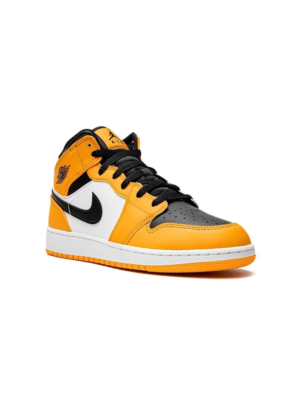 Jordan Kids Air Jordan 1 Mid "Taxi" sneakers - Yellow von Jordan Kids