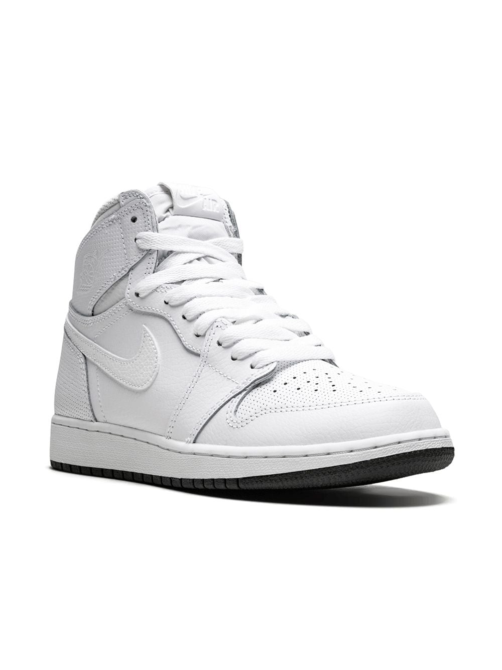 Jordan Kids Air Jordan 1 Retro High OG BG "Perforated" sneakers - White von Jordan Kids
