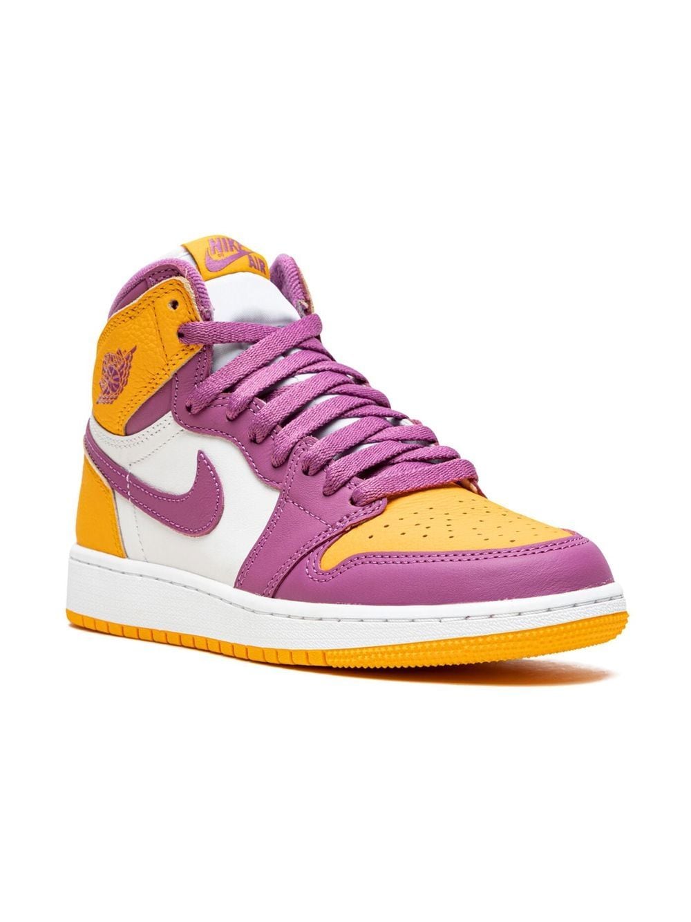 Jordan Kids Air Jordan 1 Retro High OG "Brotherhood" sneakers - Yellow von Jordan Kids