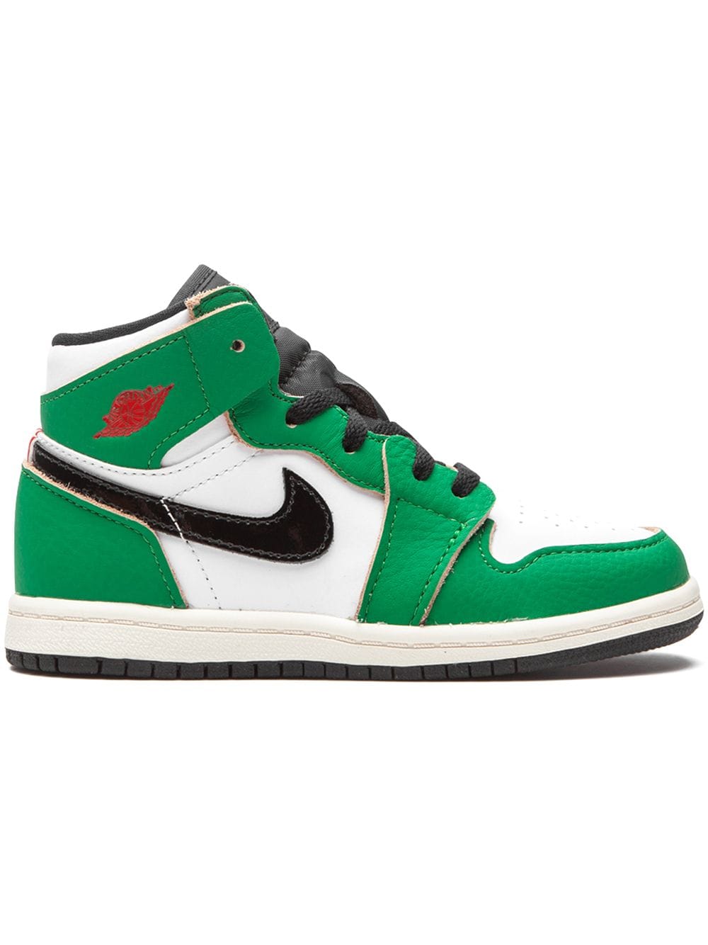 Jordan Kids Air Jordan 1 Retro High OG "Lucky Green" sneakers - White von Jordan Kids