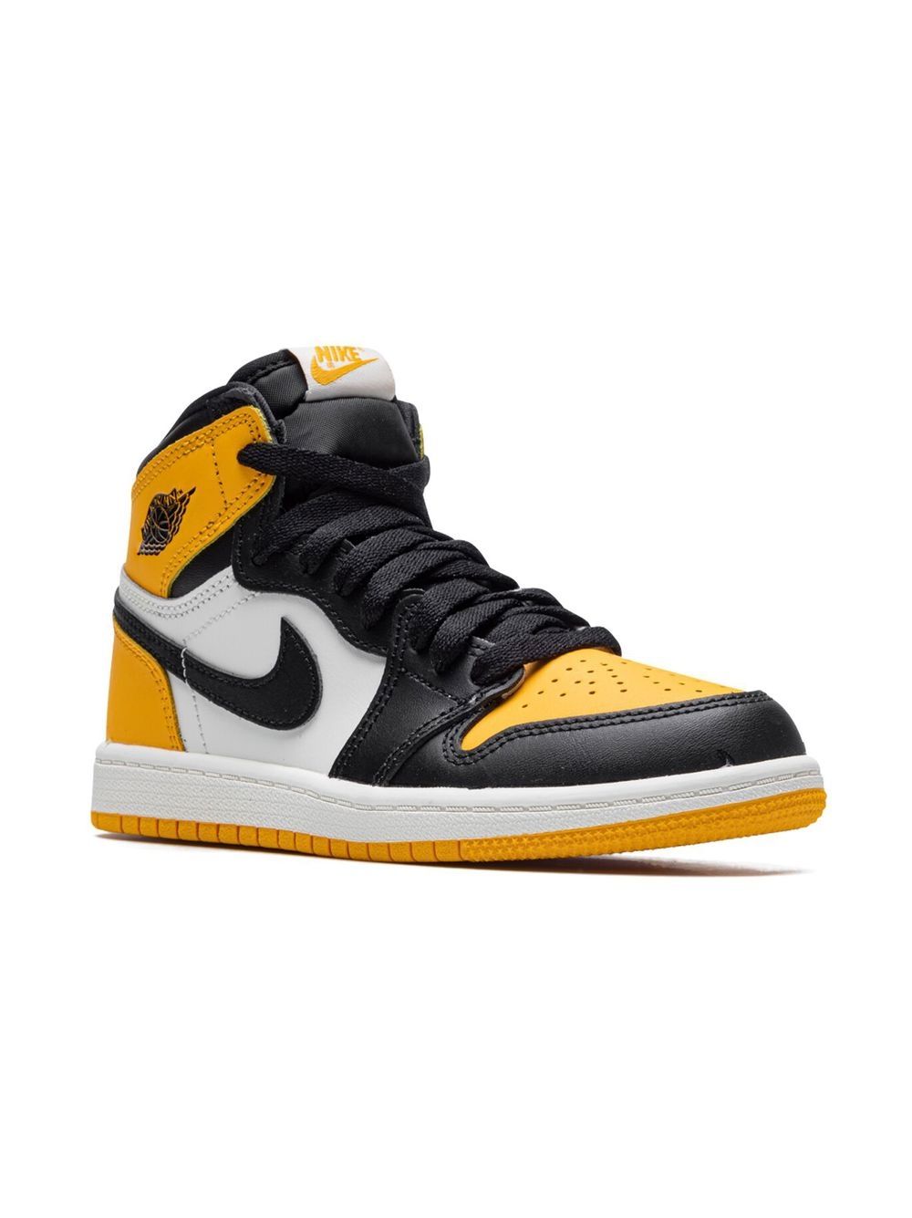 Jordan Kids Air Jordan 1 "Yellow Toe" sneakers von Jordan Kids