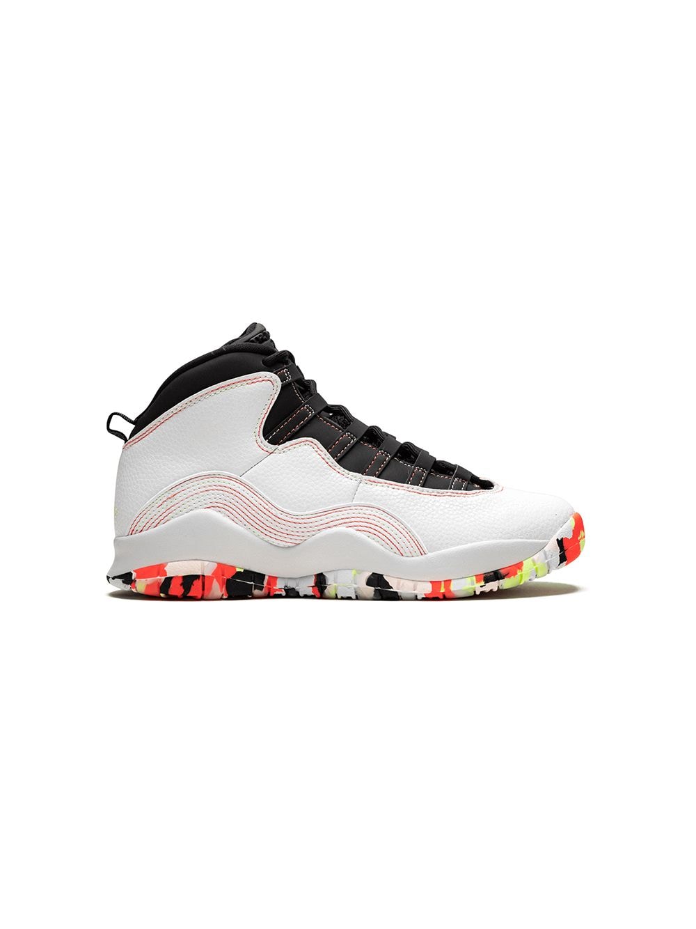 Jordan Kids Air Jordan 10 Retro "Ember Glow" sneakers - White von Jordan Kids