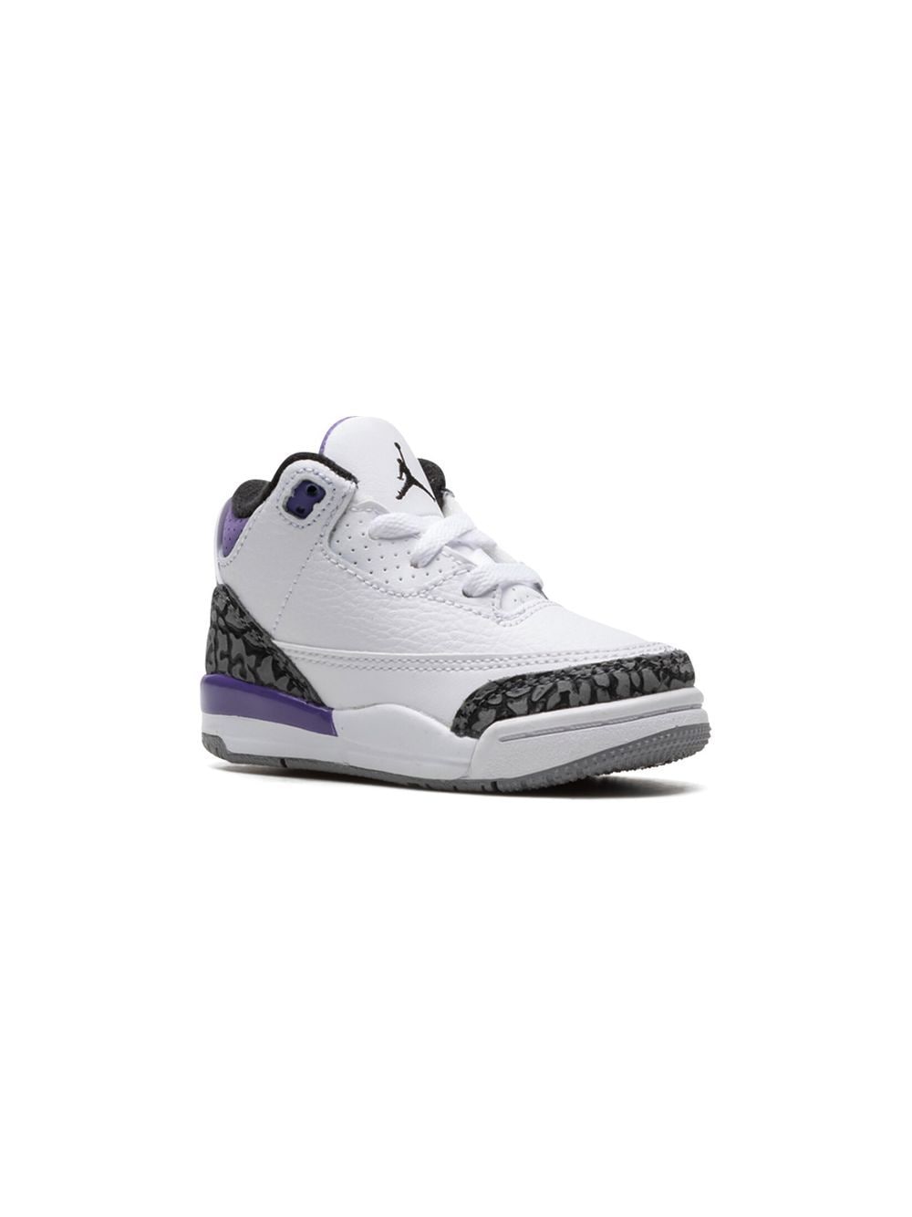 Jordan Kids Air Jordan 3 Retro "Dark Iris" sneakers - White von Jordan Kids