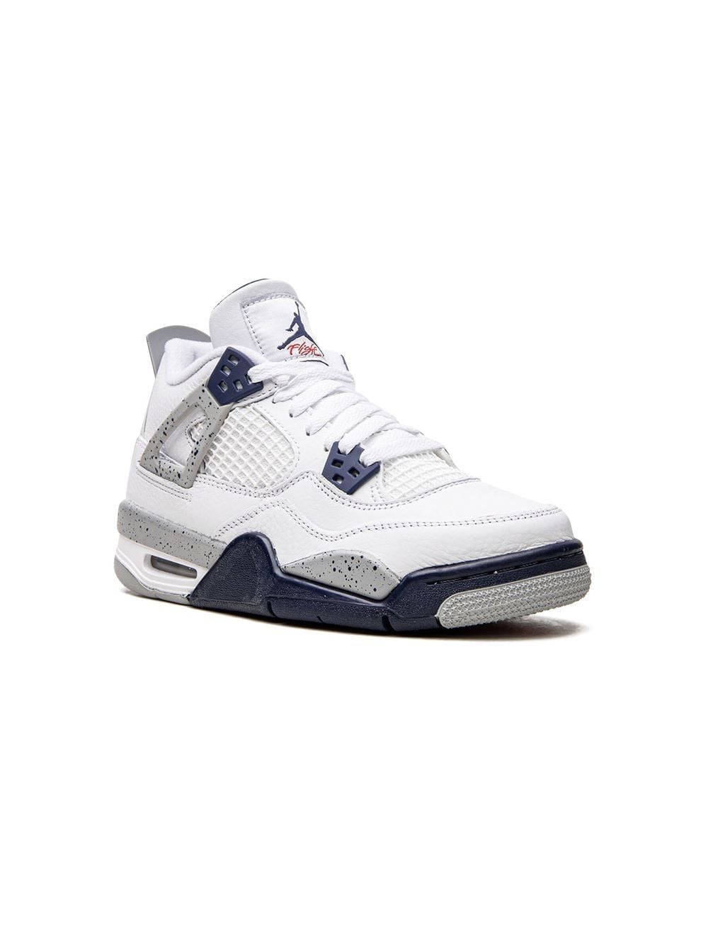 Jordan Kids Air Jordan 4 Retro "Midnight Navy" sneakers - White von Jordan Kids