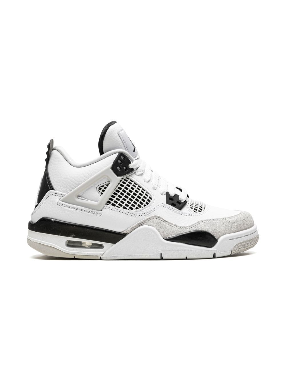 Jordan Kids Air Jordan 4 Retro "Military Black" sneakers - White von Jordan Kids