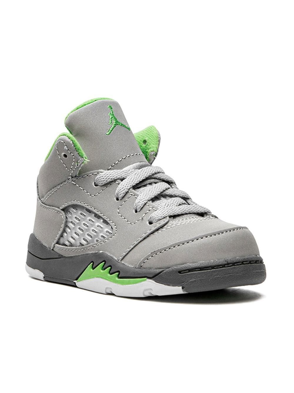 Jordan Kids Air Jordan 5 Retro "Green Bean 2022" sneakers - Grey von Jordan Kids