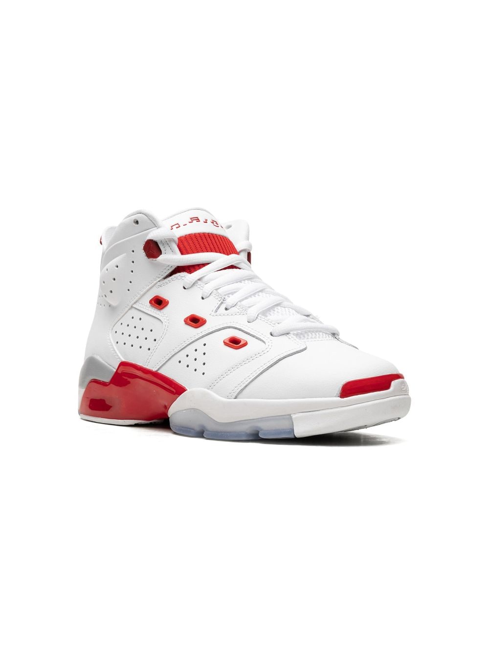 Jordan Kids Air Jordan 6-17-23 "Fire Red" sneakers - White von Jordan Kids