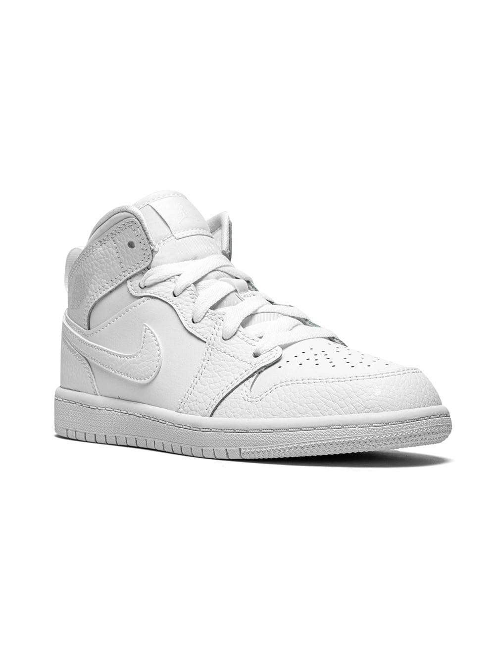 Jordan Kids Jordan 1 Mid "Triple White" sneakers von Jordan Kids