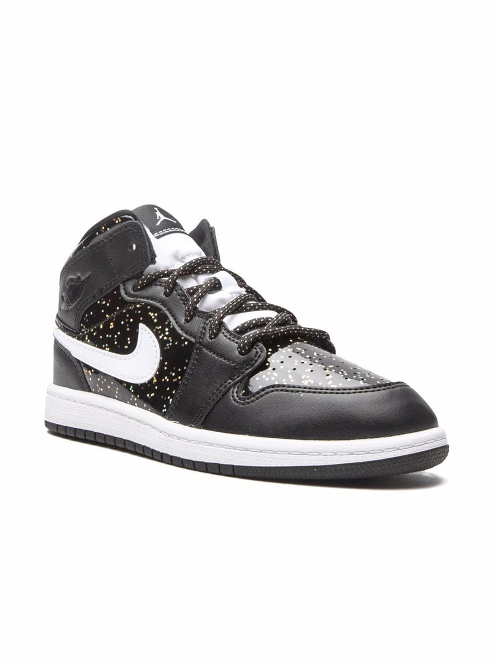 Jordan Kids Jordan 1 Mid SE "Black Glitter" sneakers von Jordan Kids