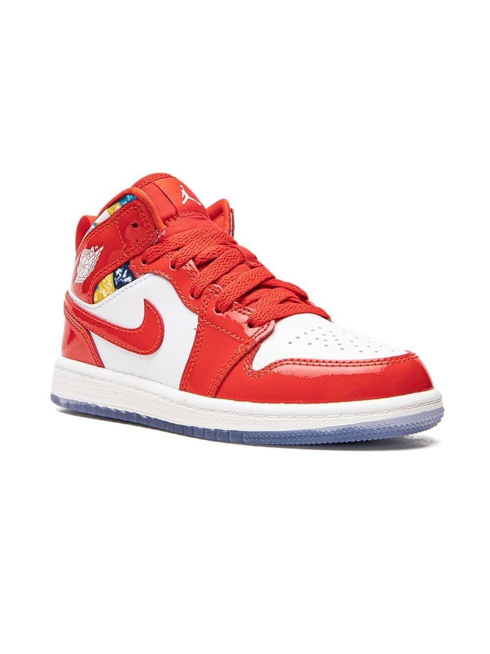 Jordan Kids Jordan 1 Mid SE "Barcelona Sweater" sneakers - Red von Jordan Kids